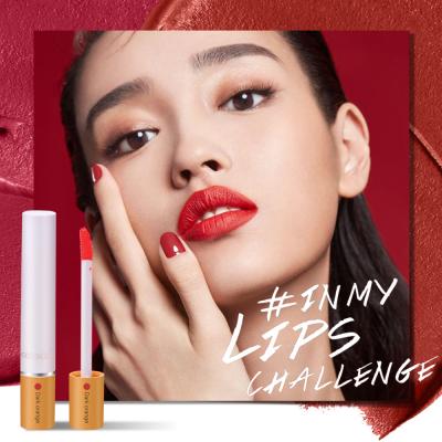 China Wholesale Waterproof Velvet Lip Gloss Cigarette Set 4 Colors Nude Lip Tint Tube Red for sale