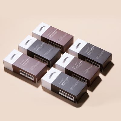 China Waterproof Brow Stamp Set Create Eyebrow Powder Colors Kinds Of Shapes Waterproof Long Lasting for sale