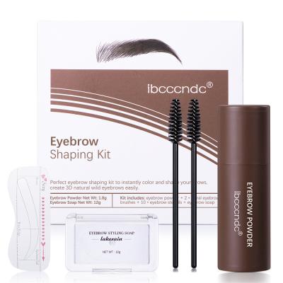 China Wholesale Waterproof Factory Brow Stamp Eyebrow Powder Soap Styling Printing Hairline for sale