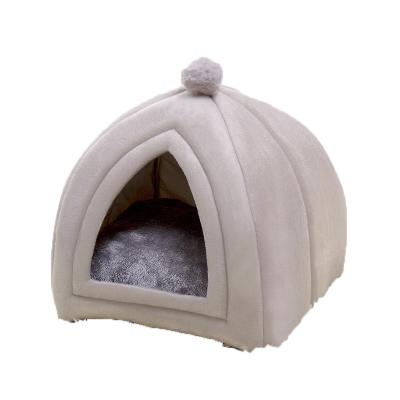 China New Style Fleece Breathable Cat Dog Pet House With The Pillow for sale