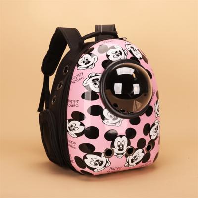 China New Design Breathable Outside Travel Capsule Bicycle Pet Carrier Pet Carrier Sling Bags Bike Pet Carrier Cat for sale