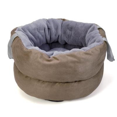 China Hot-Wholesale Viable Around Colorful Portable Cozy Soft Durable Fleece Anti-Slip Pet Cat Dog Bed for sale