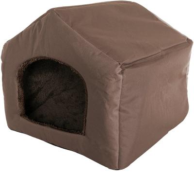 China Manufacturer Breathable House Shaped Pet Bed Series Super Soft And Durable Fabric Pet Supplies for sale