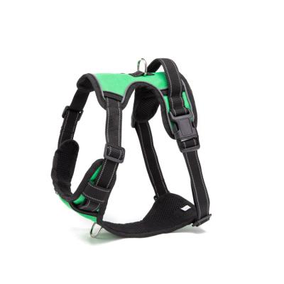 China Fashion Viable Wholesale Trend Popular Adjustable Durable Oxford Cloth Dog Harness For Medium Large Dogs for sale