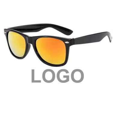 China Wholesale custom design printing UV400 custom design sunglasses OEM logo PC classic cheap unisex sunglasses for sale