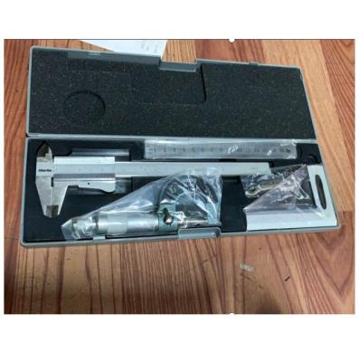 China Measuring tool kit to consist of Vernier Caliper and outside square of micrometer and steel knife and ruler OUTSIDE MICROMETER for sale