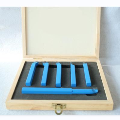 China External Cutter Tool Kit 6 Piece Carbide Turning Tools For Lathe for sale