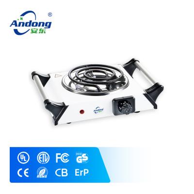 China Andong Low Price Adjustable Temperature Single Burner 1000w Coil Hot Plate Multi Appliances Cooker for sale