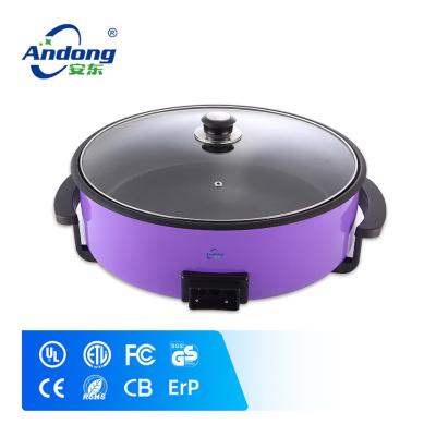 China Adjustable Height Durable Andong Electric Grill Pan With Good Quality For Cooking for sale