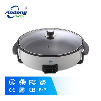 China Andong Outdoor Multifunction Electric 36cm Pizza Pan With 7cm Depth for sale