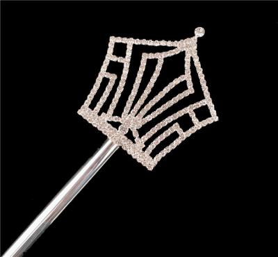 China Customized Pageant Rhinestone Scepter Crystal Wand PC-210908 for sale