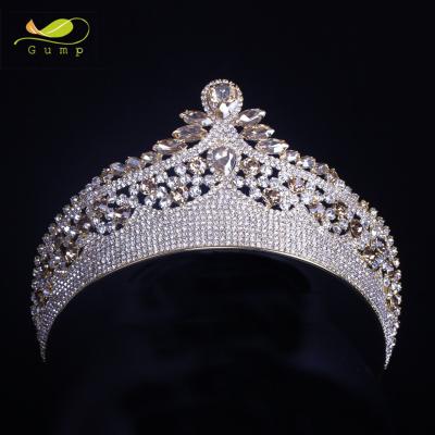 China Tiara Wedding Rhinestone Crown For wonderful Bridal CN-17221 for sale