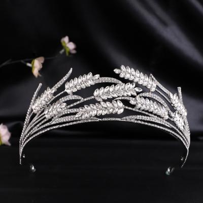 China Wholesale Crystal Tiara Bridal Wedding Crown HG-210803 for sale