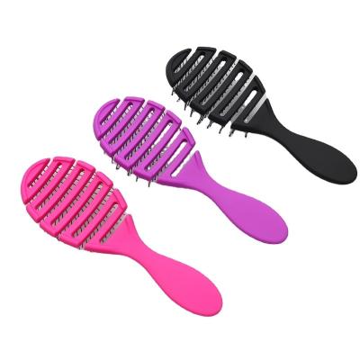 China New Design Self Cleaning Flexible Quick Magic Hair Brush Waterproof, Detangling Brush for sale