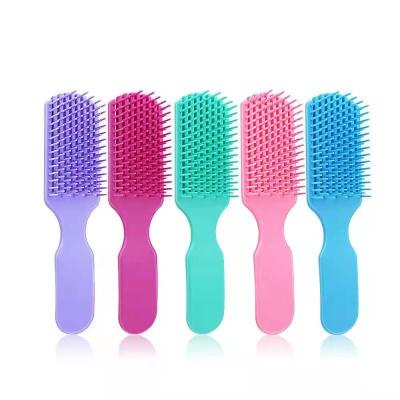 China Flexible Quick Magic Self Cleaning Duct Hair Brush New Waterproof Detangle Design, Detangling Hair Brush for sale