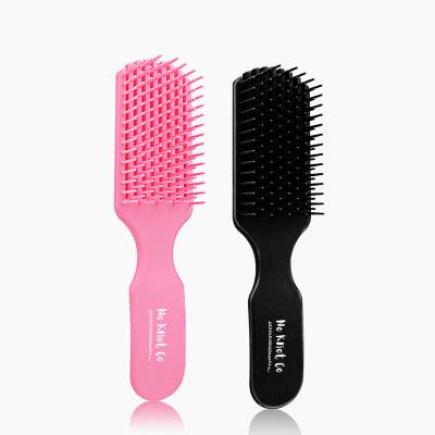 China Flexible Quick Magic Self Cleaning Duct Hair Brush New Waterproof Detangle Design, Detangling Hair Brush for sale