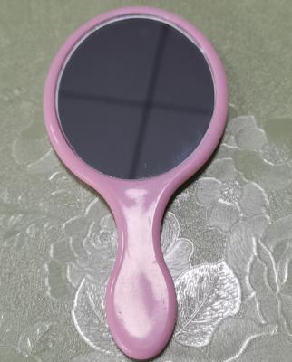 China Personalized plastic hand held cosmetic mirror for kids for sale