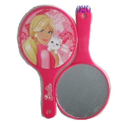 China Personalized Plastic Hand Hold Makeup Mirror for sale