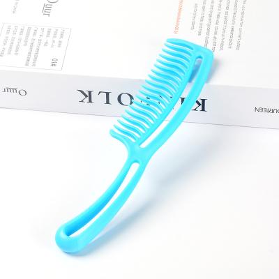 China Home lightweight hair comb, wave teethl hair comb, plastic comb for sale