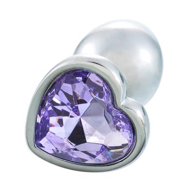 China Anal Plug Factory Wholesale Stainless Steel With Jewel Crystal Butt Plug Anal Plug Sex Toys for sale