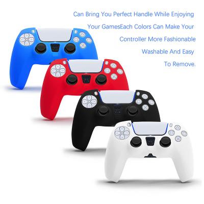 China TV game gamepad silicone case dustproof anti-fall hardcover suitable for PS5 game gamepad for sale