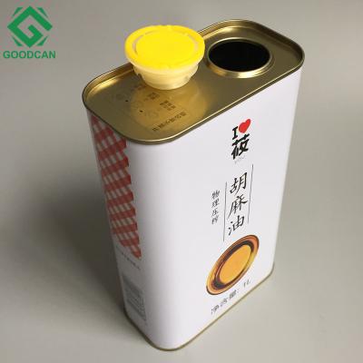 China Oil 0.1L-10L Dongguan tin can factory hot sale tinplate packaging stash boxes for sale