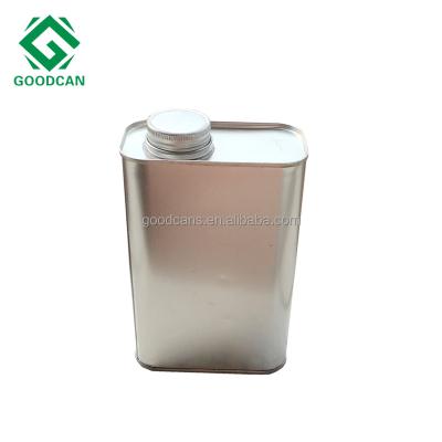 China Oil Customized Wholesale F Type Durable High Quality Empty Quart Screw Metal Paint Box for sale