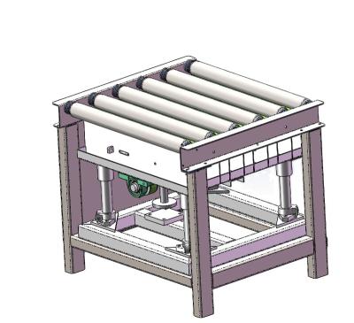 China Bidirectional Heat Resistant Pallet Lift and Transfer Conveyor for sale