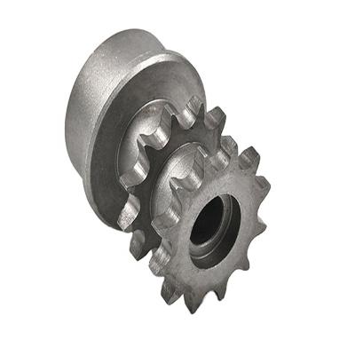 China 08B14T Hotels Steel Duplex Chain Sprocket For Conveyor Roller for sale