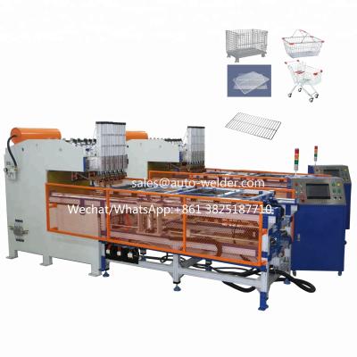 China Wire Mesh Welding Refrigerator Mesh Welding Machine And Refrigerator Shelf Multipoint Welding Machine for sale