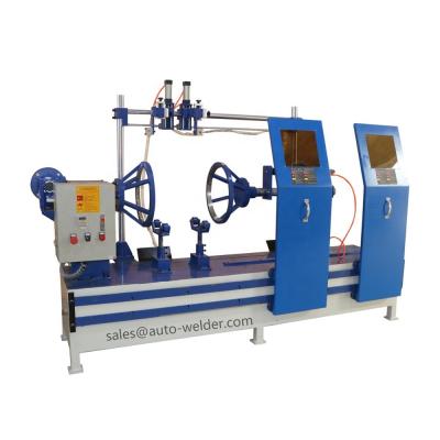 China Automatic Dual Torches Water Tank Seam Welding Solar Circular Water Tank Seam Welding Machine With CO2 Welding Power Supply for sale