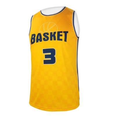 China HOSTARON New Arrival Youth Basketball Training Antibacterial Apparel Men's Sublimation Basket Ball Tank Tops for sale