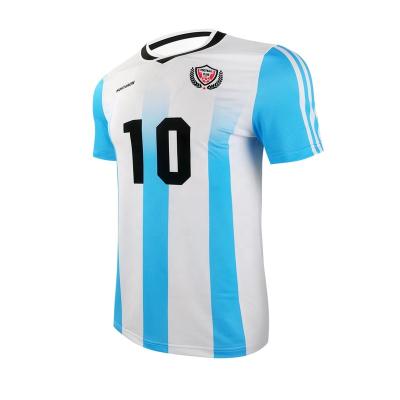 China Shirts & Tops HOSTARON 2023 Winning Team Football Club High Quality Uniforms Short Sleeve Football Shirt Men Soccer Jersey for sale