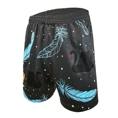 China Shorts HOSTARON Customized Printing Breath Sports Wear Workout Badminton Quick Dry Shorts for sale