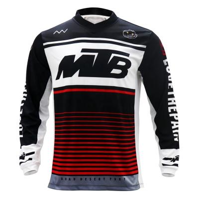 China HOSTARON OEM ODM MTB Motorcycle Teen Racing Mountain Anti-UV Team Downhill Jersey Long Sleeve for sale