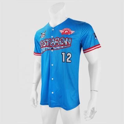 China HOSTARON New Design Antibacterial Wholesale Baseball Jersey Short Sleeve Baseball Shirt Baseball Shirts for sale