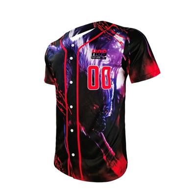 China Shirts & New Design Tops HOSTARON Guangzhou Factory Fashion Men's Baseball Team Jersey Baseball Shirt for sale