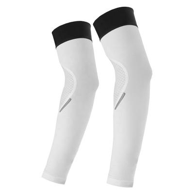 China HOSTARON Cutdoor Adjustable Elasticity Breathable Quick Dry Sport Comprehsion Cool Ice Silk Arm Sleeve For UV Protection for sale