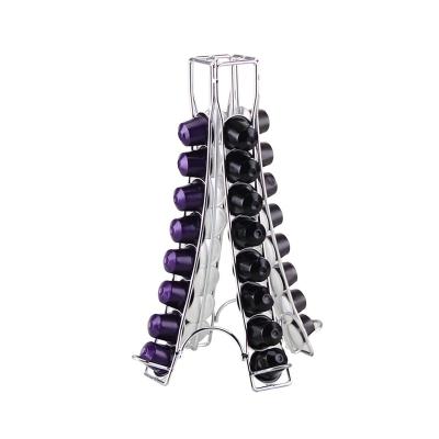 China Wholesale 40 Pods Stand Type Nespresso Coffee Capsule Holder Stand for sale