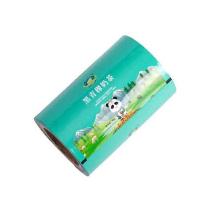 China Plastic Aluminum Foil Food Wrap Film Rolls Moisture Proof Supplement Pouch Custom Printed Laminated Packaging Roll Film For Snack Food for sale