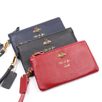 China 2021 New Design Fashion Wallet Women Anti-theft Female Wallets Leather Woman Airtag Ladies Wallet for sale