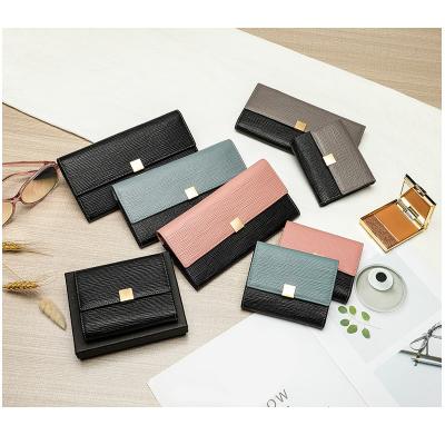 China 2021 New Design Fashion Wallet Women Anti-theft Female Wallets Leather Woman Airtag Ladies Wallet for sale