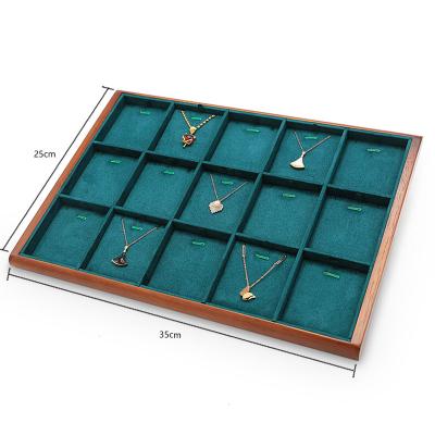 China PU Leather Factory Direct Supply Wholesale Jewelry Tray For Jewelry Display Set for sale