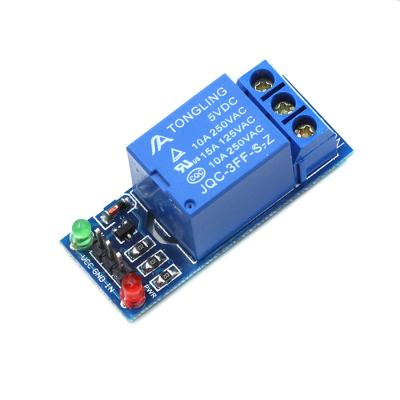 China - JQC-3FF-S-Z Trigger Relay 1 Channel Low Level Relay Module with Optical Coupler Relay Output for sale