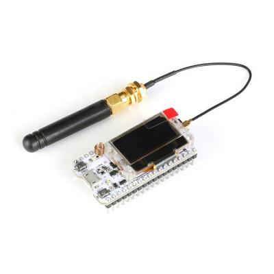 China Standard 868-915MHz SX1276 LoRa ESP32 0.96 inch OLED Development Board for sale