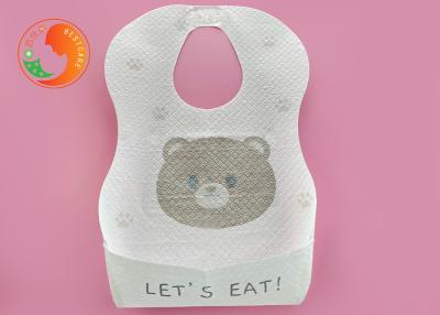 China Feeding Food Disposable Baby Bibs Cartoon Waterproof Food Catcher Bibs for sale