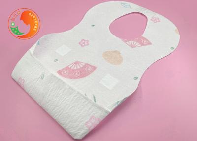 China Bamboo material Disposable Baby Bibs Leakproof Pocket Snack Crumb Catcher for sale