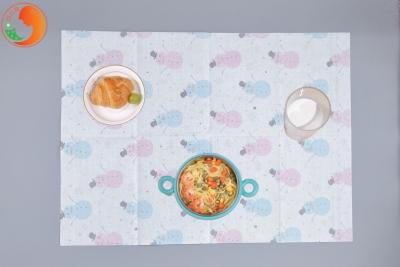 China Easy Removal Disposable Changing Table Pads Kids Eating Mealtime Dryness for sale