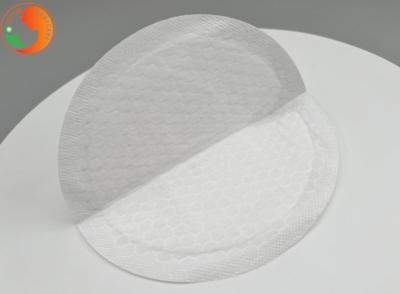 China Round Shape Disposable Breast Pads Nipple Milk Cover Customize Brand Breathable Silky Soft for sale