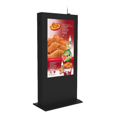 China Outdoor ip65 outdoor advertising display with built in a/c, touch, camera optional, sunlight readable with light sensor for sale